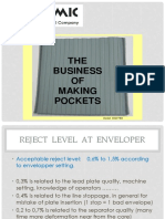 Daramic's Business of Making Pockets Training PDF