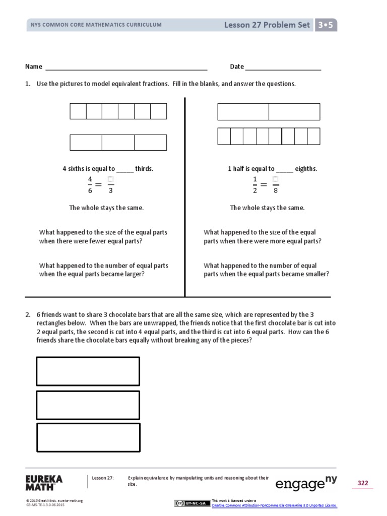 Module 5 Lesson 27 Problem Set | PDF | Teaching Mathematics