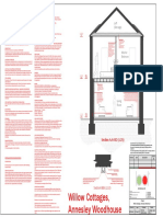 Willow Cottages, Annesley Woodhouse: Section A:A-002 (1:25)