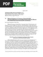 Via Electronic Mail: Melinda - Butterfield@state - Or.us