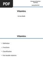 Vitamins: Dr. Sara Khalife