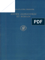 Anubis Alexandrin Et Romain-Brill Academic Publishers (1972)