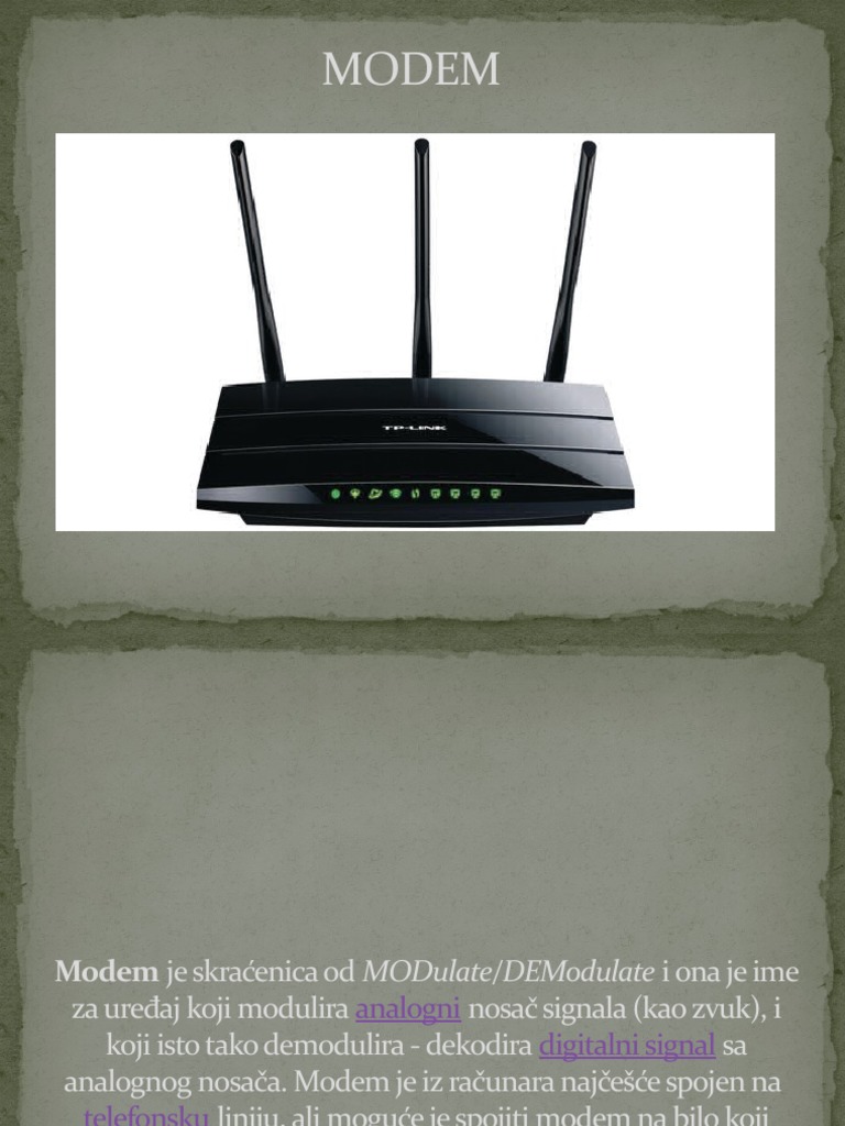 MODEM | PDF