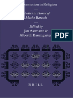 Assmann, Albert I. Baumgarten - Representation in Religion - Studies in Honor of Moshe Barasch (Studies in The History of Religions) - Brill Academic Publishers (2000) PDF
