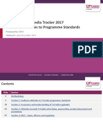 Cross Platform Media Tracker 2017 Audience Attitudes To Programme Standards