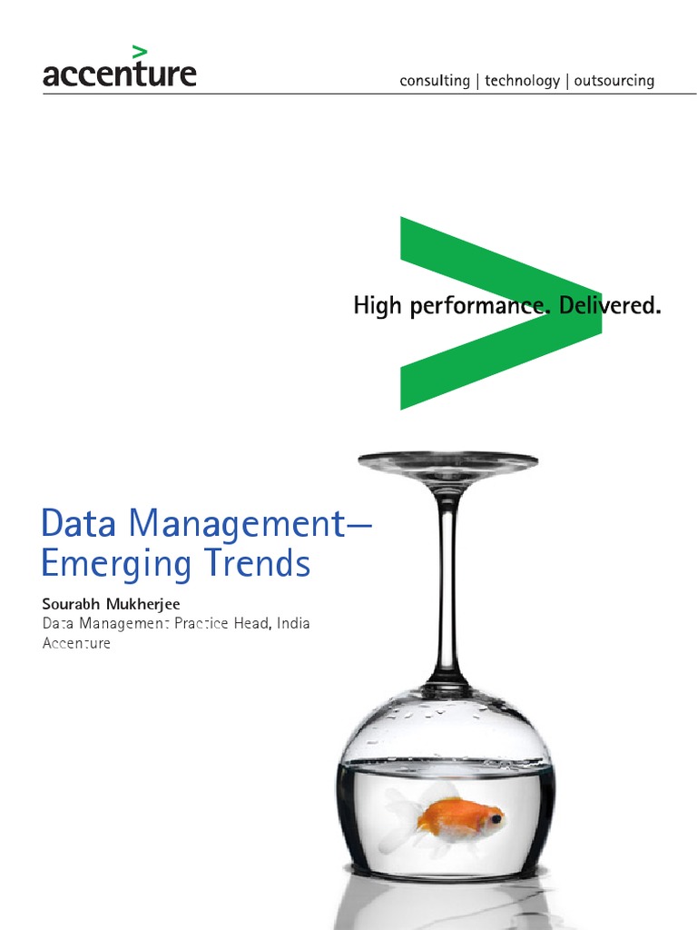 Accenture Data Management Emerging Trends PDF | PDF | Cloud Computing ...