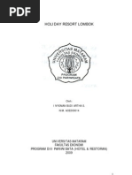 Download Laporan Holiday Resort Lombok by wardoyo SN45905049 doc pdf