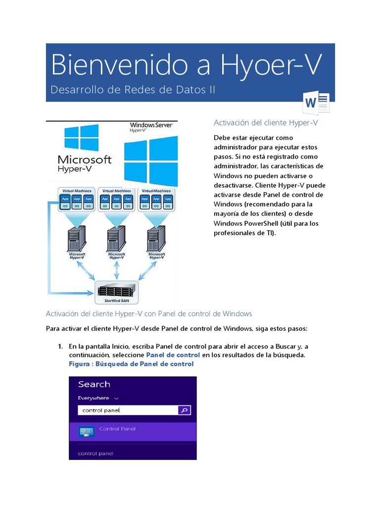 Activar Hyper-V en Windows 10 y 11 | PDF | Arquitectura de Computadores ...