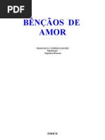 Xavier Candido F Bençãos  De  Amor