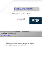 Differential Equations: Michelle T. Panganduyon, PHD
