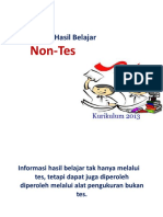 Alat Evaluasi Hasil Belajar Non Tes PDF