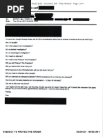 Handwritten FBI Notes On Michael Flynn