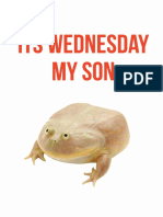 Wednesday My Son