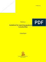 Guidelines For Reporting Geophysical Dat