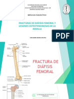 Fracturas de Diafisis Femoral y Lesiones Osteotendinosas de