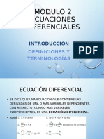 Ecuaciones Diferenciales Modulo 2