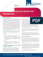 Factsheet Internal Audit and Pandemics PDF