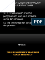 DDKBTPT KD 3.16 Menerapkan Prosedur Pengoperasian Jenis-Jenis Peralatan Survei Dan Pemetaan Materi Minggu Ke 3 Daring PDF