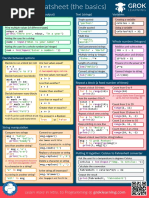 Python (3 (Cheatsheet ( (The (Basics) : Variables Text$ (Strings) Interact$with$the$user$ (Input$and$output)