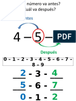 Antecesor y Sucesor 1º B