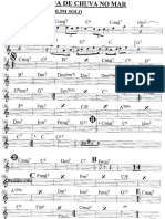 4 - Água de Chuva No Mar (Partitura)