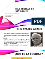 TEORÍA DE LA EQUIDAD DE JOHN STACEY ADAMS