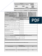 Formulario de observación planificada del trabajo