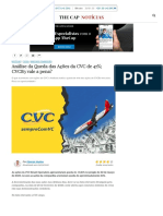 Análise Da Queda Das Ações Da CVC de 47% CVCB3 Vale A Pena - PDF