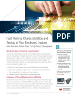 Fast Thermal Characterization and Testing of Your Electronic Devices