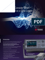 4 Things To Consider When Using A DAQ As A Data Logger