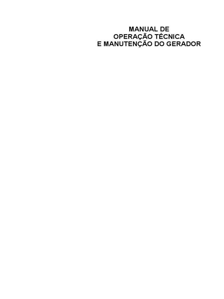 Manual Técnico Power Wizard 1.0 PDF | PDF | Entrada/Saída | Informação
