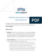 Unidad de Tratamiento de Dolor craneofacial-INICIAL PDF