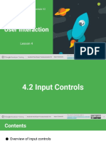 04.2 Input Controls