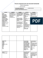 Plan de Asignatura de Matematicas Segundo Periodo