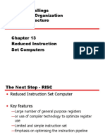 William Stallings Computer Organization and Architecture 6 Edition Reduced Instruction Set Computers