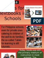 Lesson 18: Tablets For Textbooks in Schools