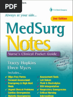 Download MedSurg Notes - Nurses Clinical Pocket Guide FA Davis 2007 by Keron Hou SN45907943 doc pdf