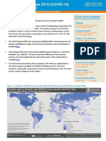 WHO COVID-19 Situation Report April 29, 2020