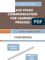 Class-Stage Communication