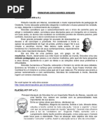 PRINCIPAIS EDUCADORES GREGOS