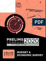 Raus IAS Prelims Compass 2020 Budget and Economic Survey PDF