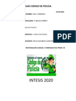 Trabajo Codigo de Policia