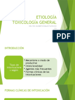 Toxicología General 1