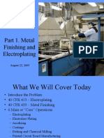Metal Finishing and Electroplating 2