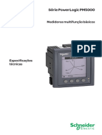 Manual Medidor PM5000 - Datasheet técnico