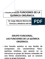 CLASE3-PRINCIPALES FUNCIONES DE LA QUÍMICA ORGÁNICA