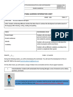 Adjustable Learning Worksheet - Tenth Graders PDF