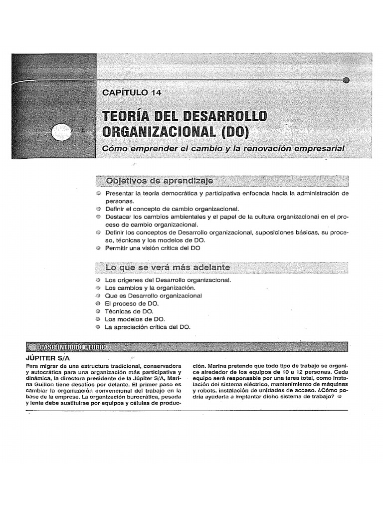 Chiavenato Cap 14 Do Teoría General De La Administración Pdf