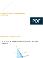 Integrales Dobles en Regiones Generales - Sipan PDF