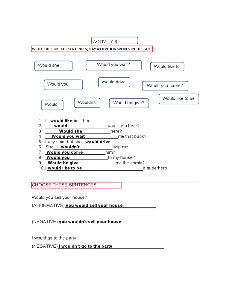 Understanding Conditional 